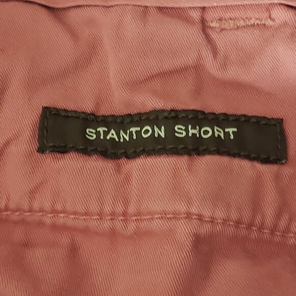 J. Crew Shorts Size 36 Stanton Chino Garment Dye Classic Fit Pink Cotton - Picture 4 of 7